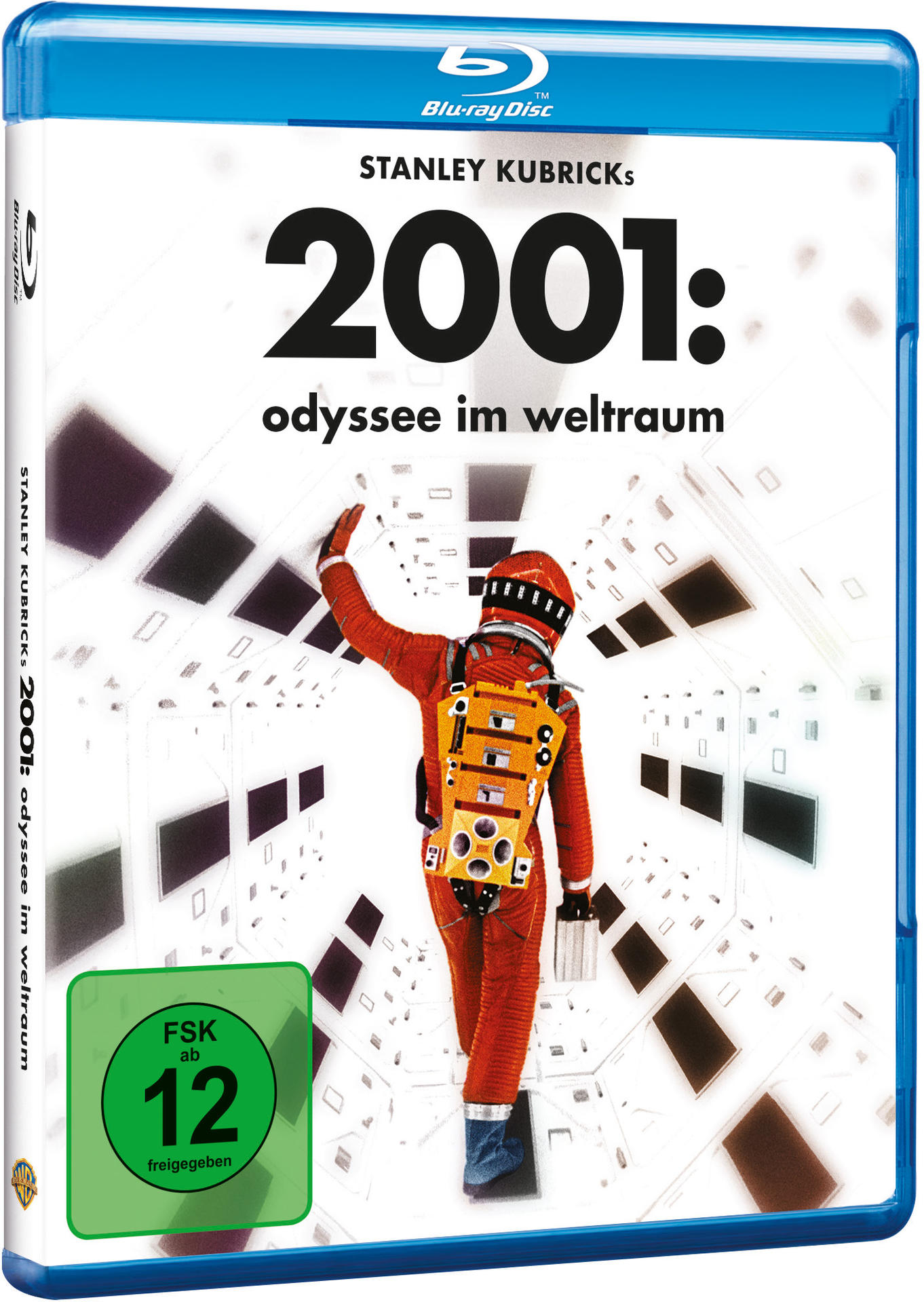 Blu-ray-Hülle mit einem Filmplakat eines Weltraummannes.