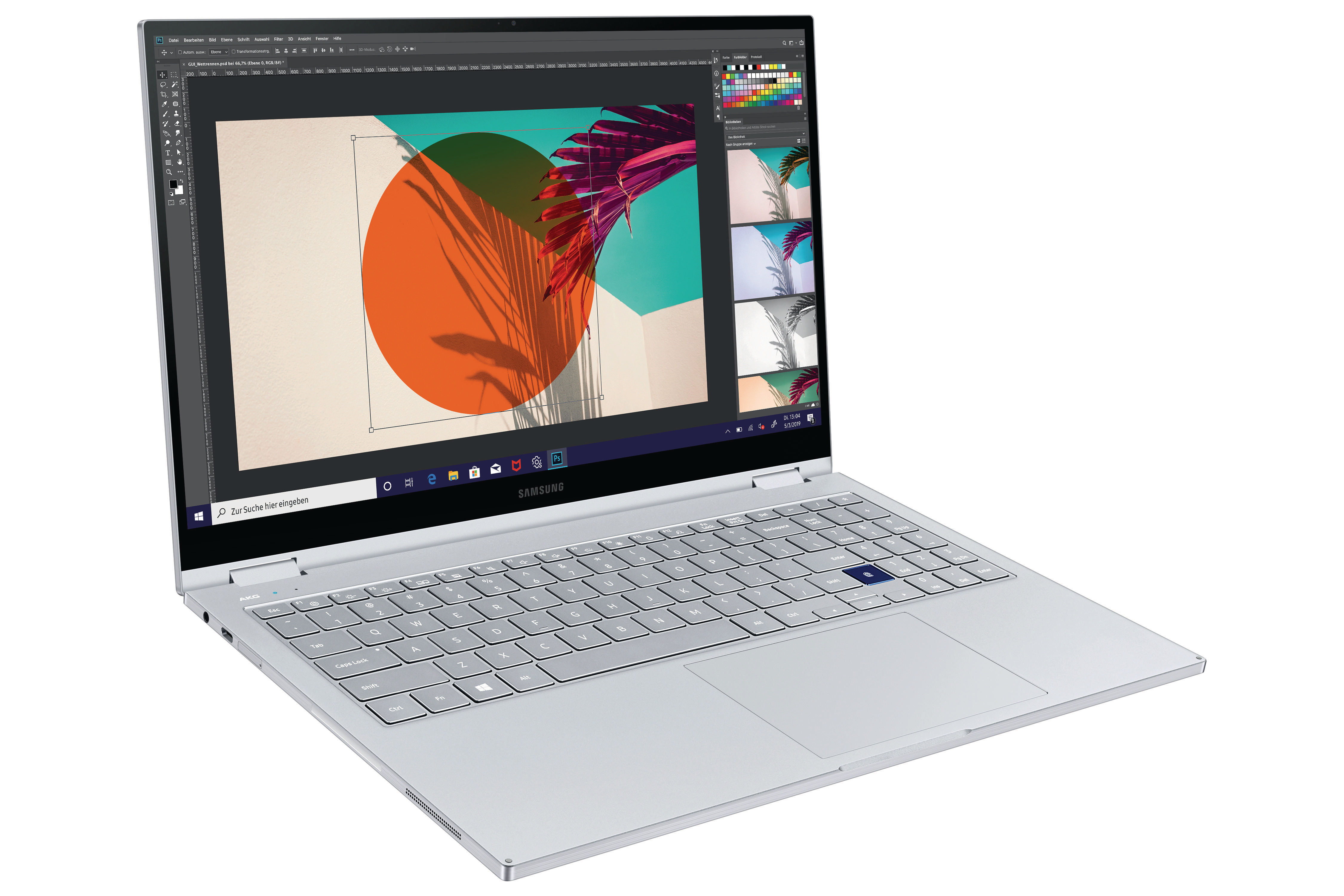 SAMSUNG Galaxy Book Flex - 15,6 Zoll - Intel® Core™ i5 i5-1035G4 - 8 GB - 256 GB - Intel® Iris® Plus Graphics - Windows 10 Home (32 bit)