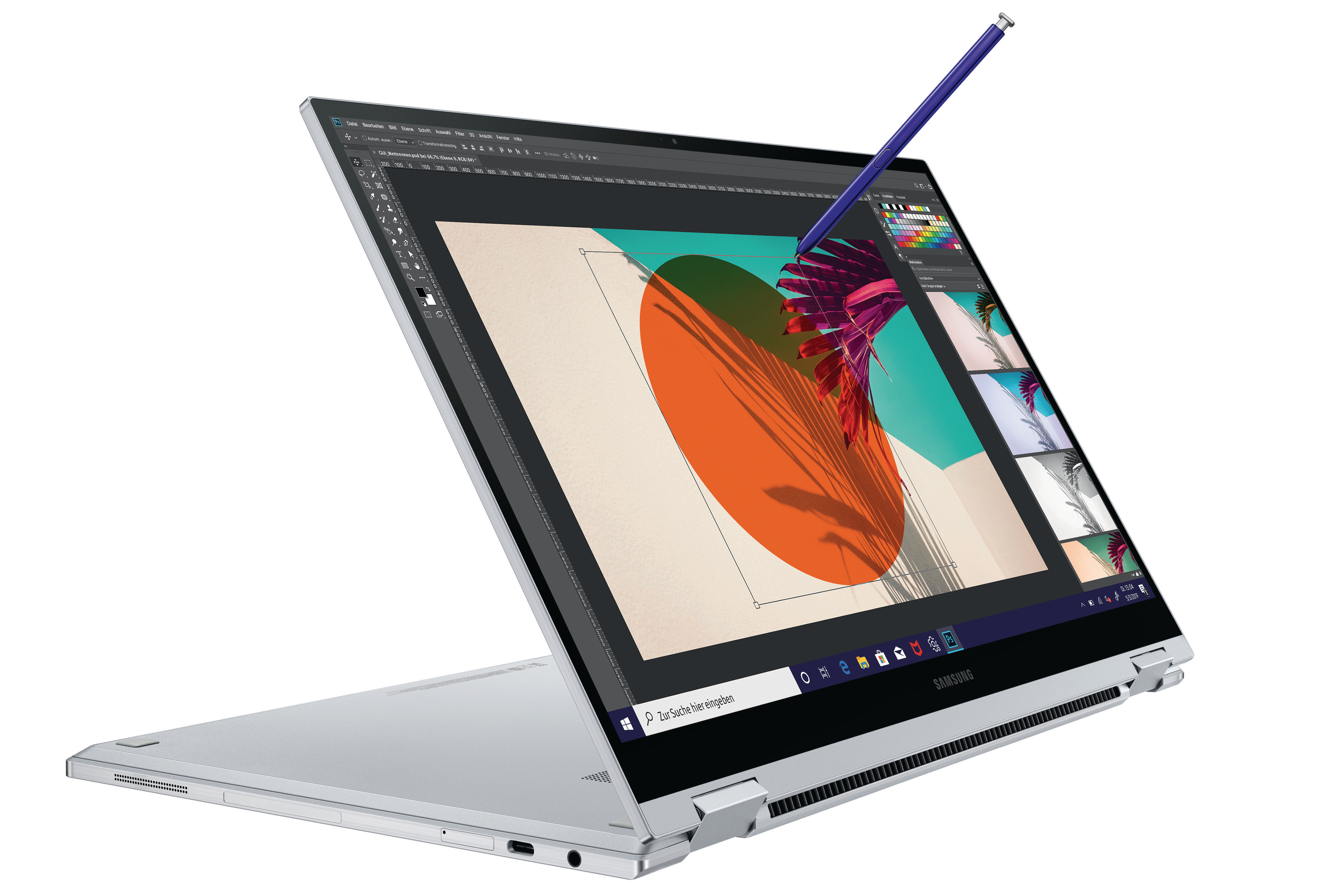 SAMSUNG Galaxy Book Flex - 15,6 Zoll - Intel® Core™ i5 i5-1035G4 - 8 GB - 256 GB - Intel® Iris® Plus Graphics - Windows 10 Home (32 bit)