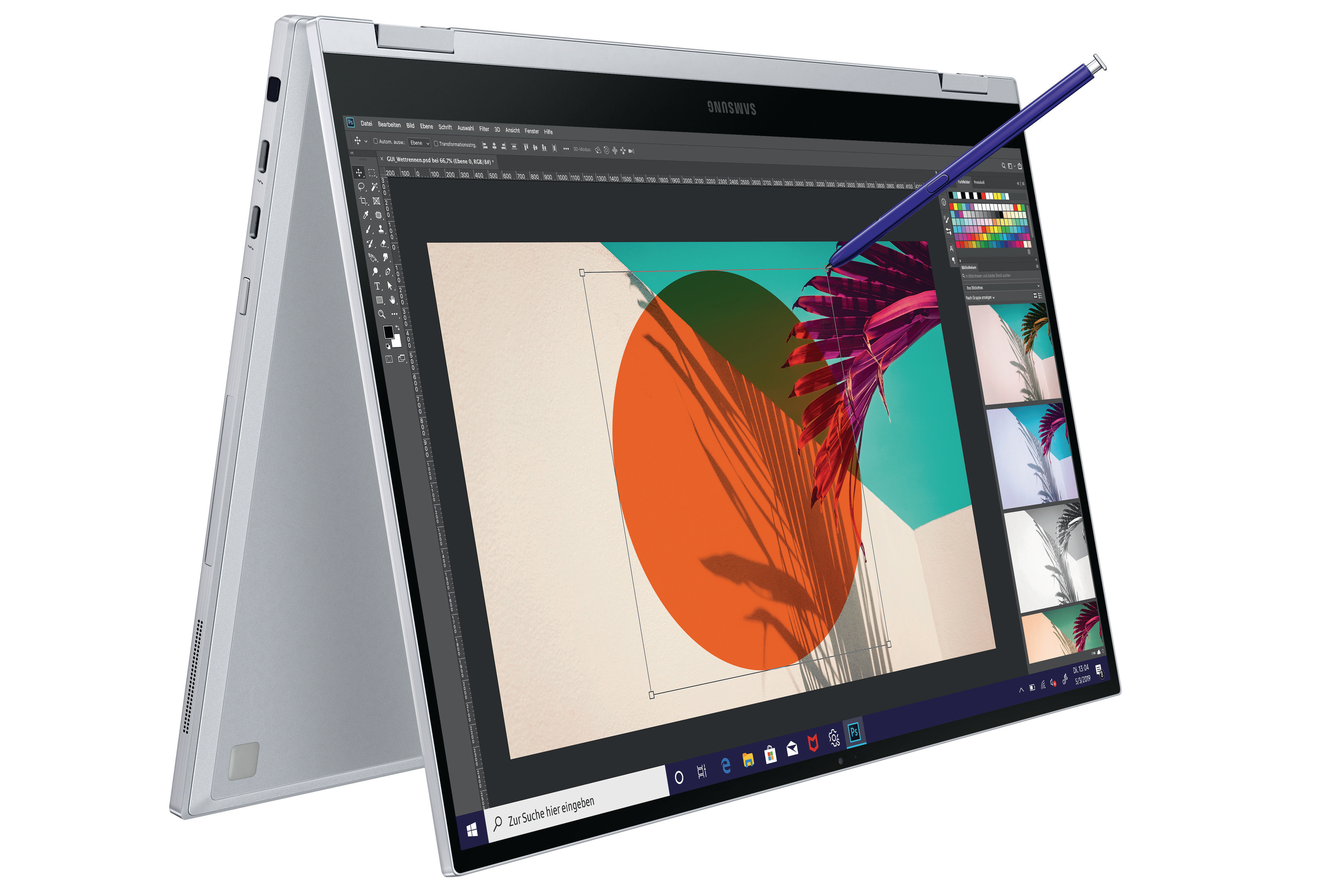 SAMSUNG Galaxy Book Flex - 15,6 Zoll - Intel® Core™ i5 i5-1035G4 - 8 GB - 256 GB - Intel® Iris® Plus Graphics - Windows 10 Home (32 bit)