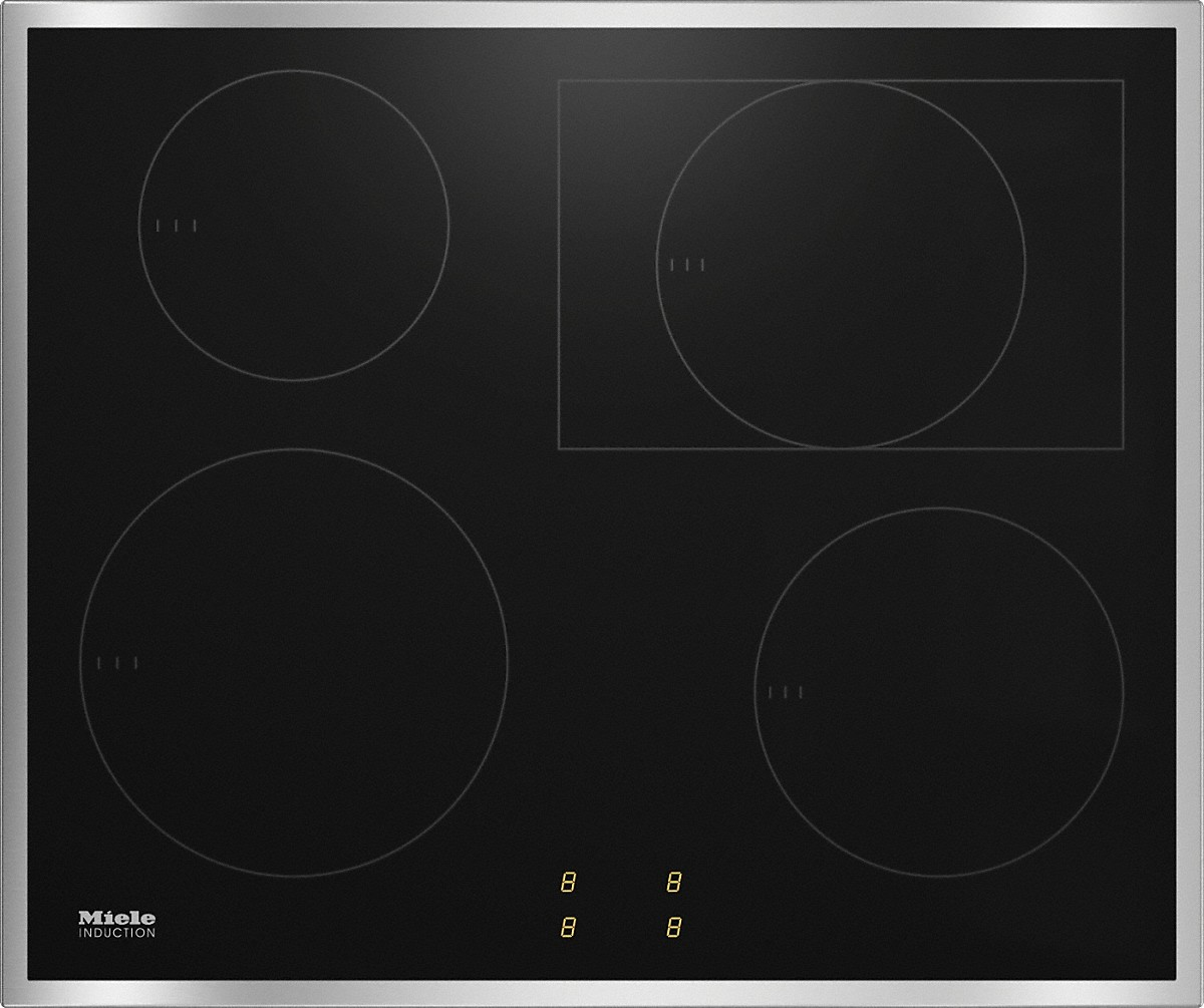 MIELE H 2267-1 I EDST. + KM 7002 FR, Einbauherdset (Induktionskochfeld, A+, 76 l)