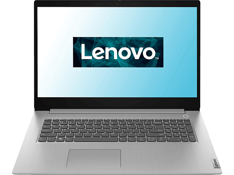 LENOVO IdeaPad Grafik, Notebook Intel® Intel GB Pentium® Gold mit 512 Prozessor, 3, 8 Zoll Platinsilber RAM, SSD, 17,3 GB UHD Display