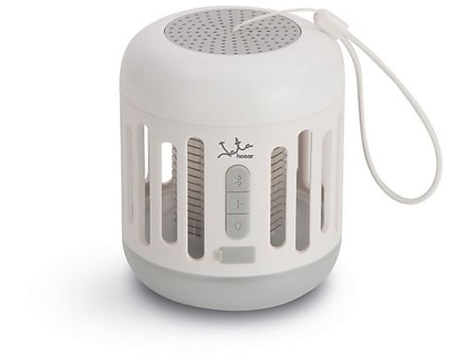 Atrapamosquitos - Jata MIB7, 50 m2, Lámpara, Altavoz, Conexión Bluetooth, Blanco