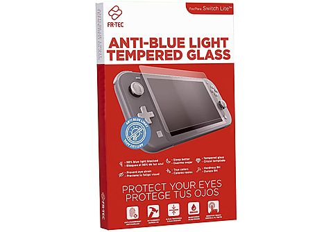 Protector de pantalla - FR-TEC, Para Nintendo Switch Lite, Dureza 9H, Anti-huellas, Transparente