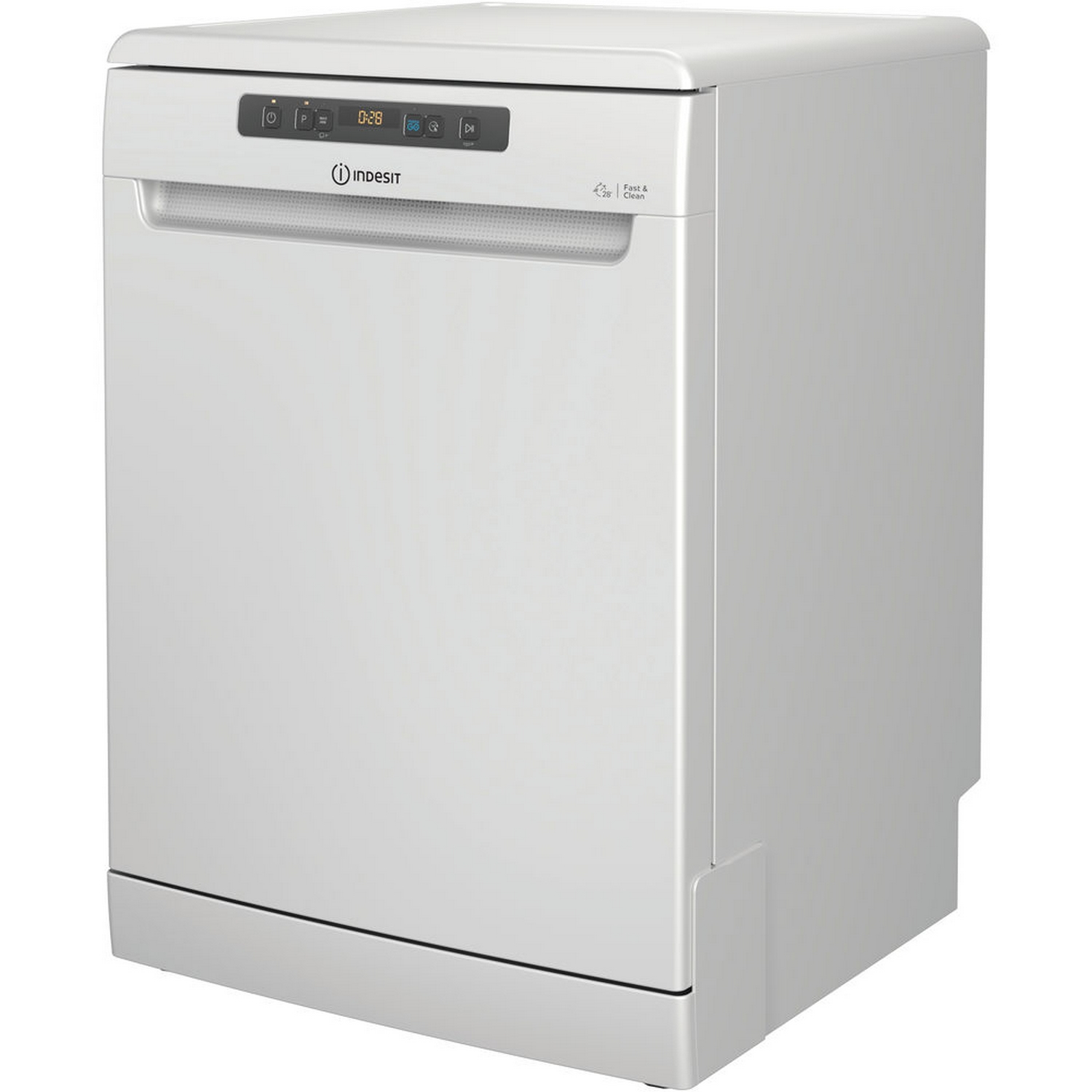Lavavajillas - Indesit DFO 3C23 A, Independiente, 14 servicios, 7 programas, eXtra Higiene,  Blanco