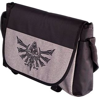 DIFUZED Zelda: Messenger Bag - Schultertasche (Hellgrau/Dunkelgrau)