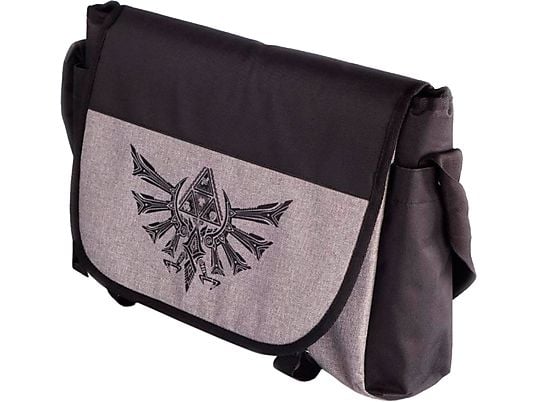DIFUZED Zelda: Messenger Bag - Sac à bandoulière (Gris clair/Gris foncé)