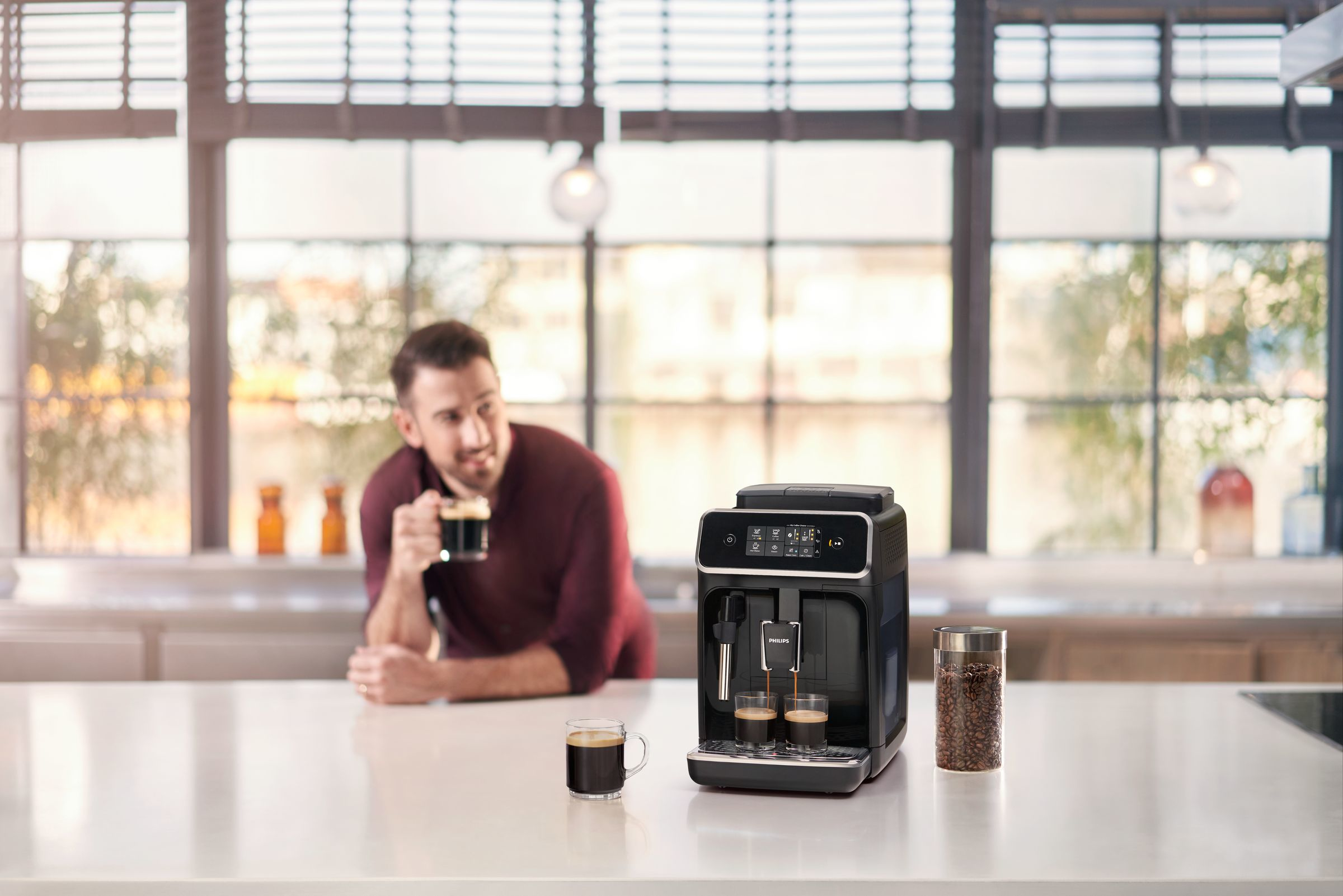 PHILIPS EP2221/49 - Kaffeevollautomat (Schwarz)