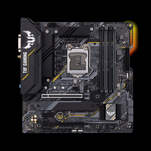 ASUS TUF Gaming B460M-PLUS (WI-FI) (90MB1440-M0EAY0) Mainboard Schwarz
