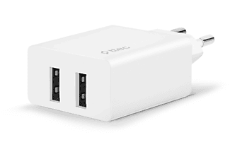 TTEC 2SCS21B SmartCharger Duo Çift USB 2.4A Seyahat Şarj Cihazı Beyaz