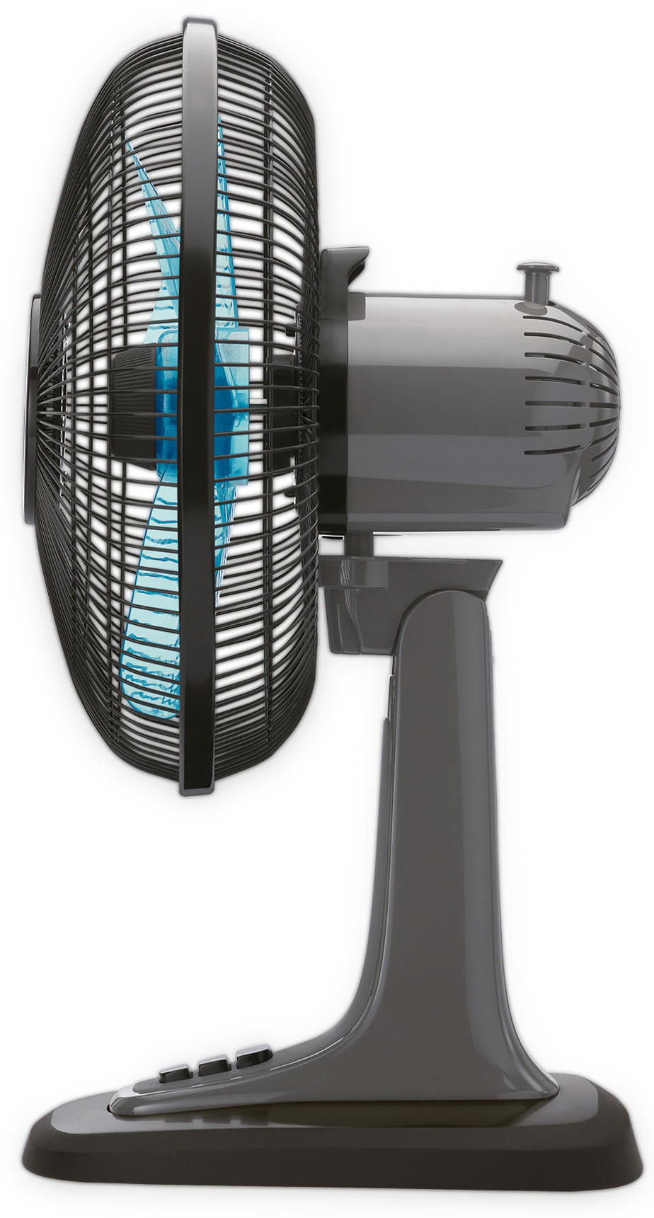 ROWENTA VU2110 Tischventilator Grau/Blau/Schwarz (28 Watt)