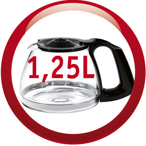 MOULINEX FG 2608.11 Kaffeemaschine Schwarz