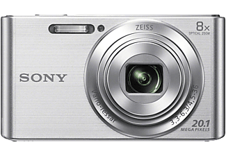 SONY DSC-W830 Digitális fényképezőgép + 32 GB memóriakártya, ezüst
