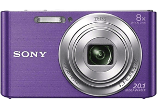 SONY DSC-W830 Digitális fényképezőgép + 32 GB memóriakártya, lila