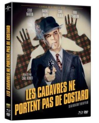 Pochette DVD d'un film avec un homme en costume tenant un pistolet et une cigarette fumante.