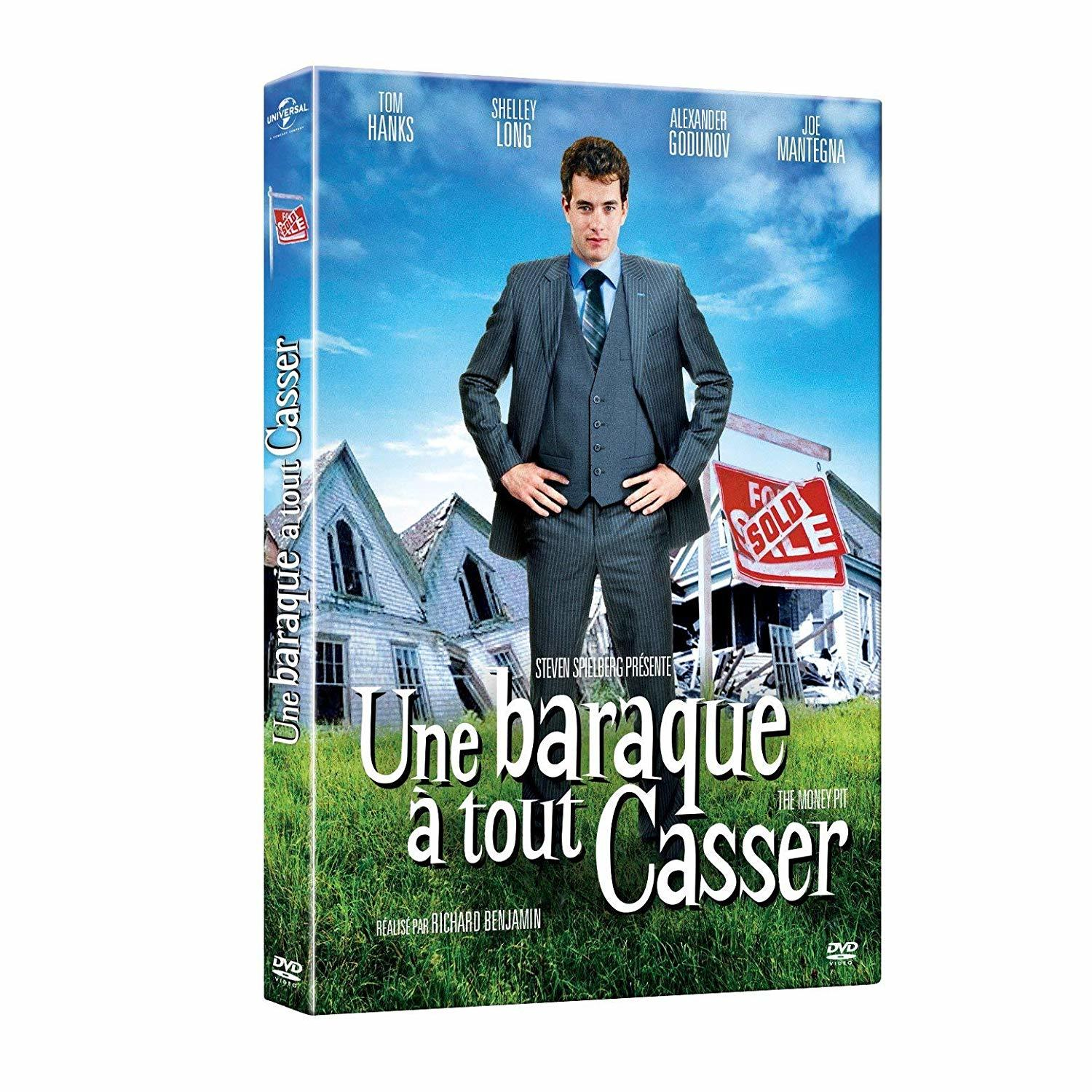 Couverture du DVD du film 'Une baraque à tout casser' avec Tom Hanks.