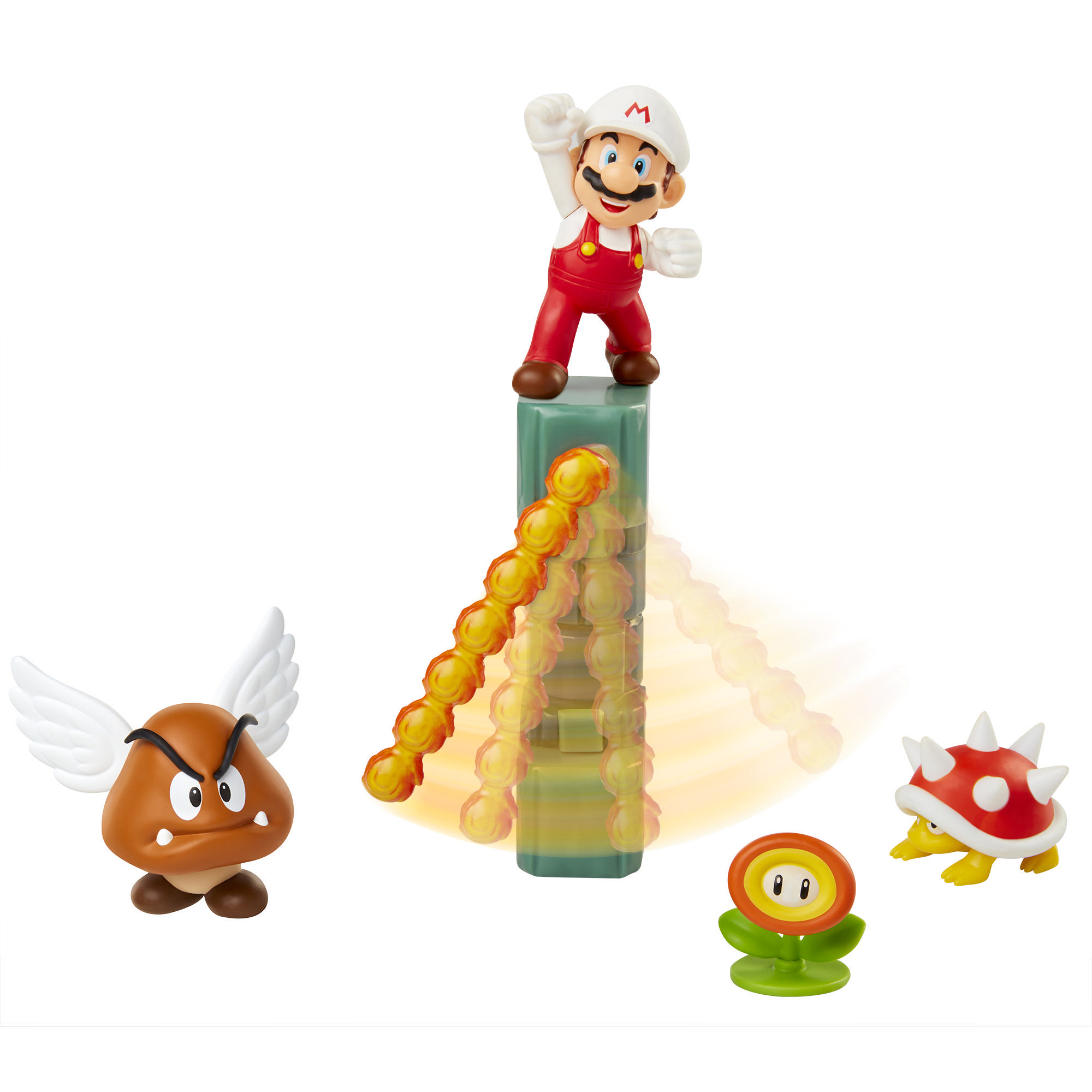 JAKKS PACIFIC Nintendo 2.5 Lava Castle Diorama Sammelfigur
