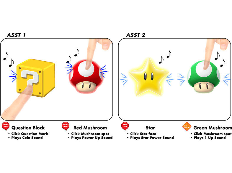 PACIFIC Sammelfigur Super Mario JAKKS Accessories