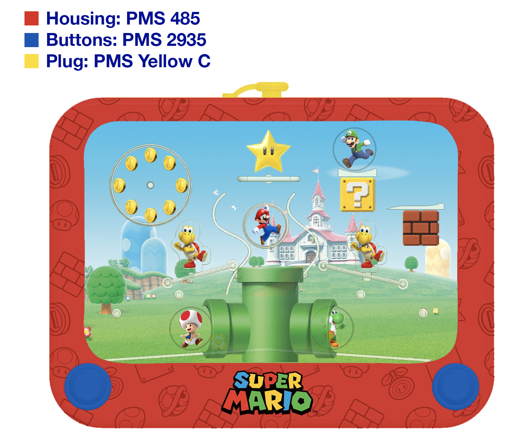 JAKKS PACIFIC Super Mario Wasser Spiel Spielset