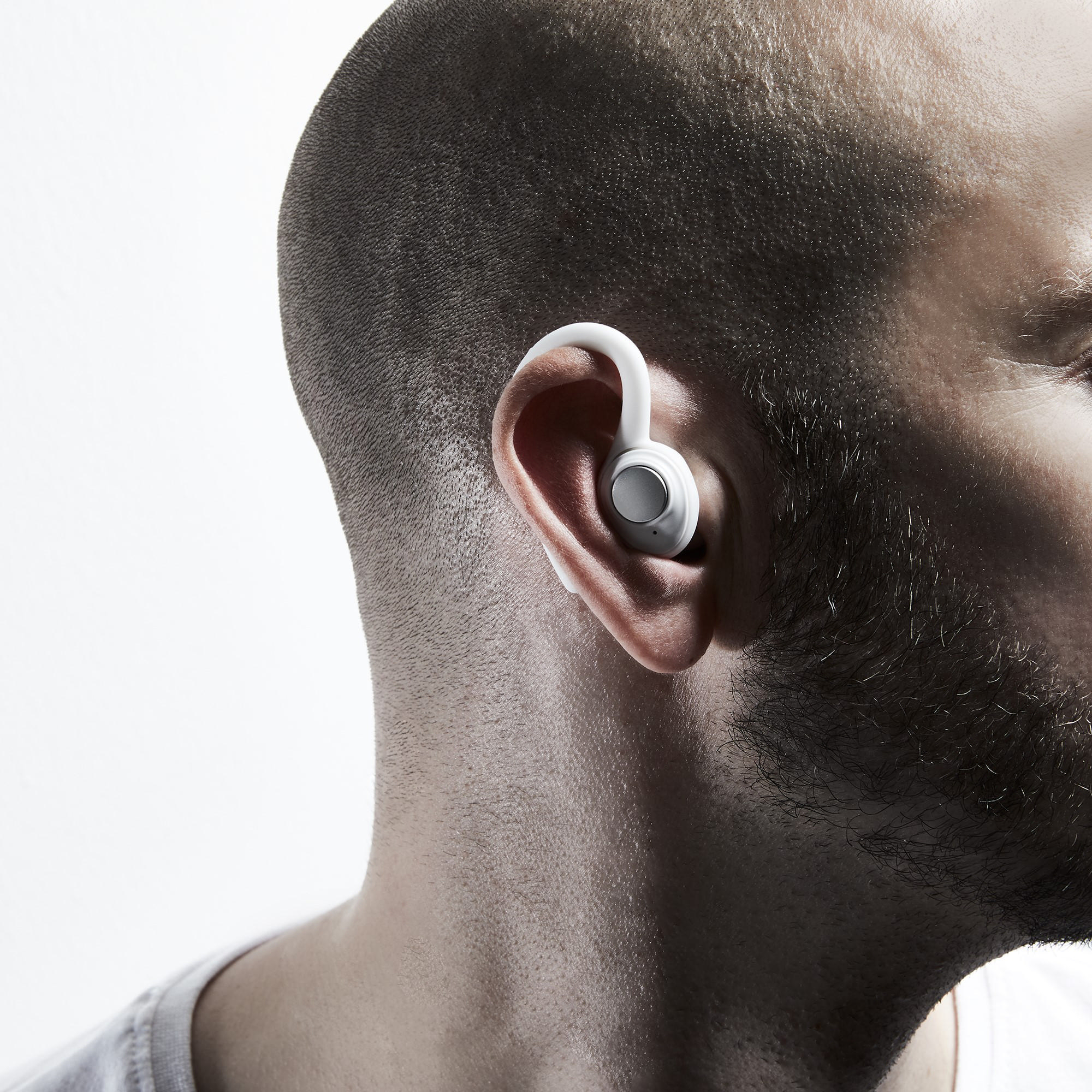 Onestyle Bluetooth Kopfhörer V15, TECHNOLOGY CORN Weiß In-ear