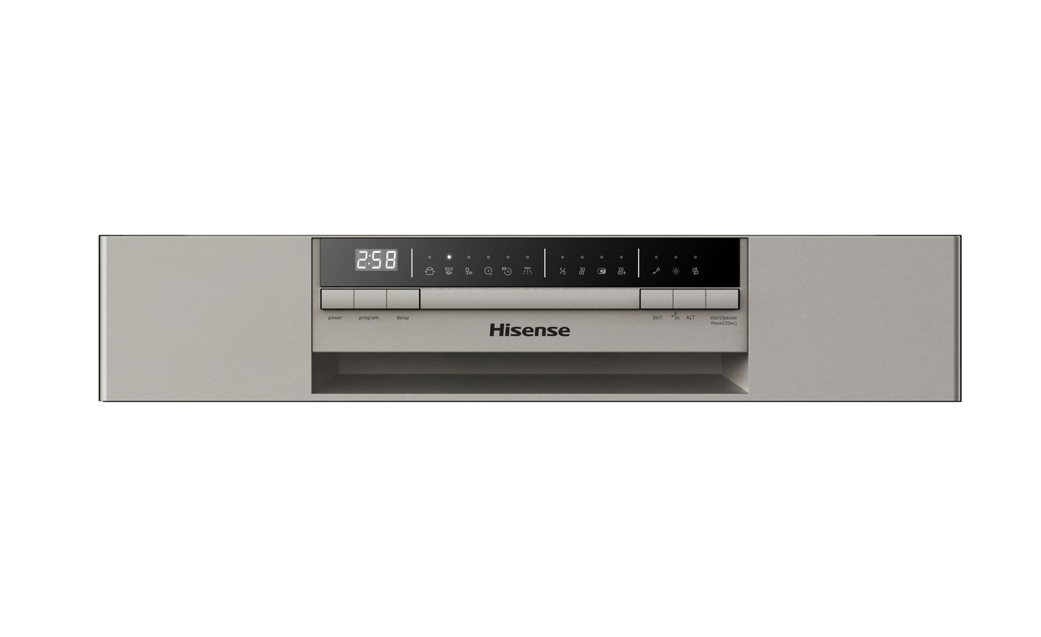Lavavajillas - Hisense HS6130X, Independiente, 13 servicios, 6 programas,  Inox