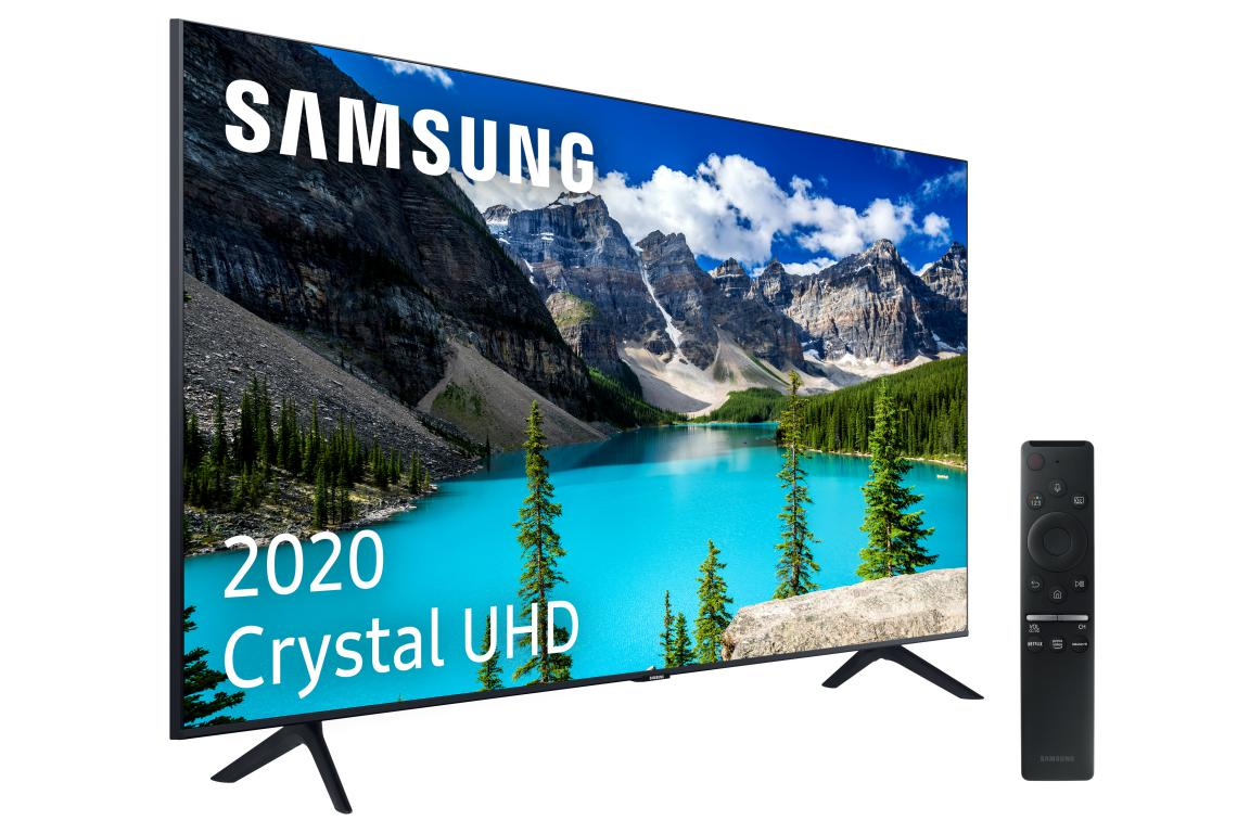TV LED 50" - Samsung Crystal UHD 50TU8005, 4K UHD Real y HDR10+, One Remote Control, Tap View, Ambient Mode