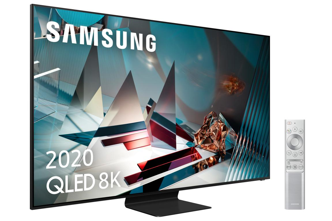 TV QLED 65" - Samsung QE65Q800TATXXC, UHD 8K, 7680 x 4320 píxeles, Procesador Quantum 8K, HDMI