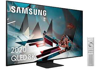 TV QLED 65" - Samsung QE65Q800TATXXC, UHD 8K, 7680 x 4320 píxeles, Procesador Quantum 8K, HDMI