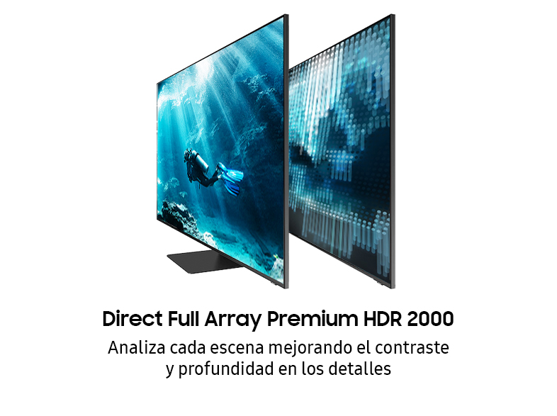 TV QLED 65" - Samsung QE65Q800TATXXC, UHD 8K, 7680 x 4320 píxeles, Procesador Quantum 8K, HDMI