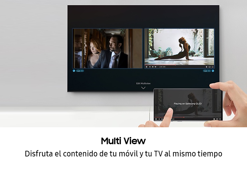 TV QLED 85" - Samsung QLED 4K 2020 85Q60T, Smart TV, 4K UHD, IA, Asistente de voz Integrado,Sonido Inteligente