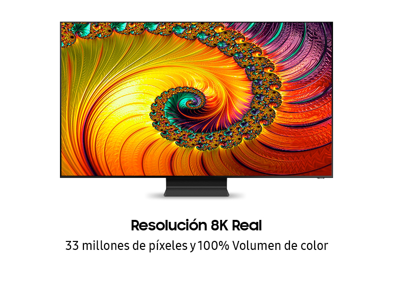 TV QLED 75" - Samsung QE75Q800TATXXC, UHD 8K, 7680 x 4320 píxeles, IA, Procesador Quantum 8K, HDMI, Negro