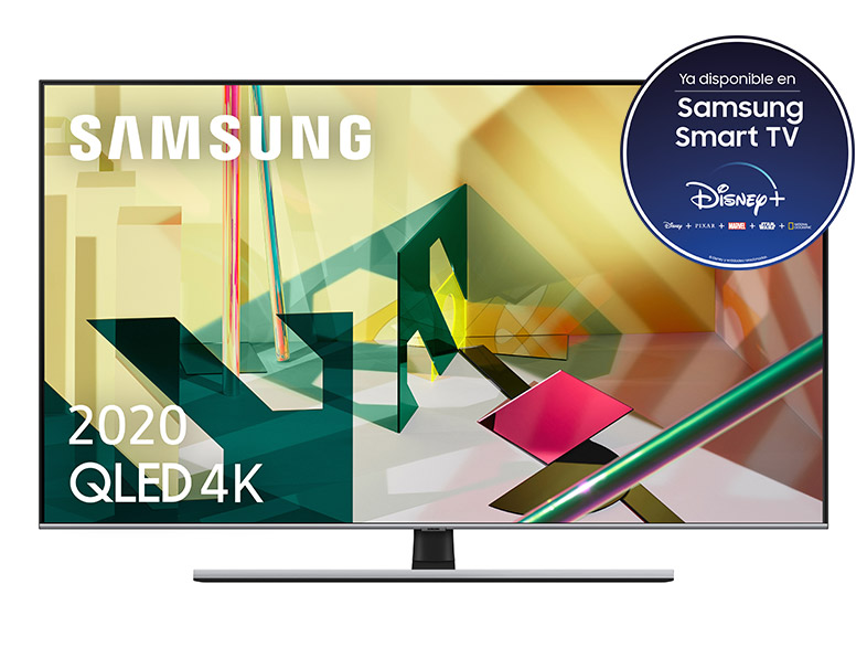 TV QLED 65" - Samsung QE65Q75TATXXC, 4K UHD, 3840 x 2160 píxeles, CI +, Asistentes de Voz, Procesador 4K