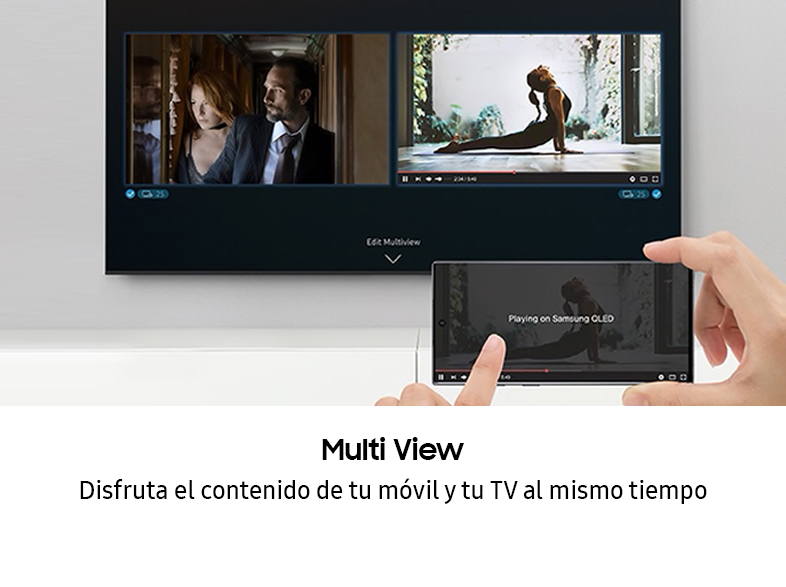 TV QLED 65" - Samsung QE65Q75TATXXC, 4K UHD, 3840 x 2160 píxeles, CI +, Asistentes de Voz, Procesador 4K
