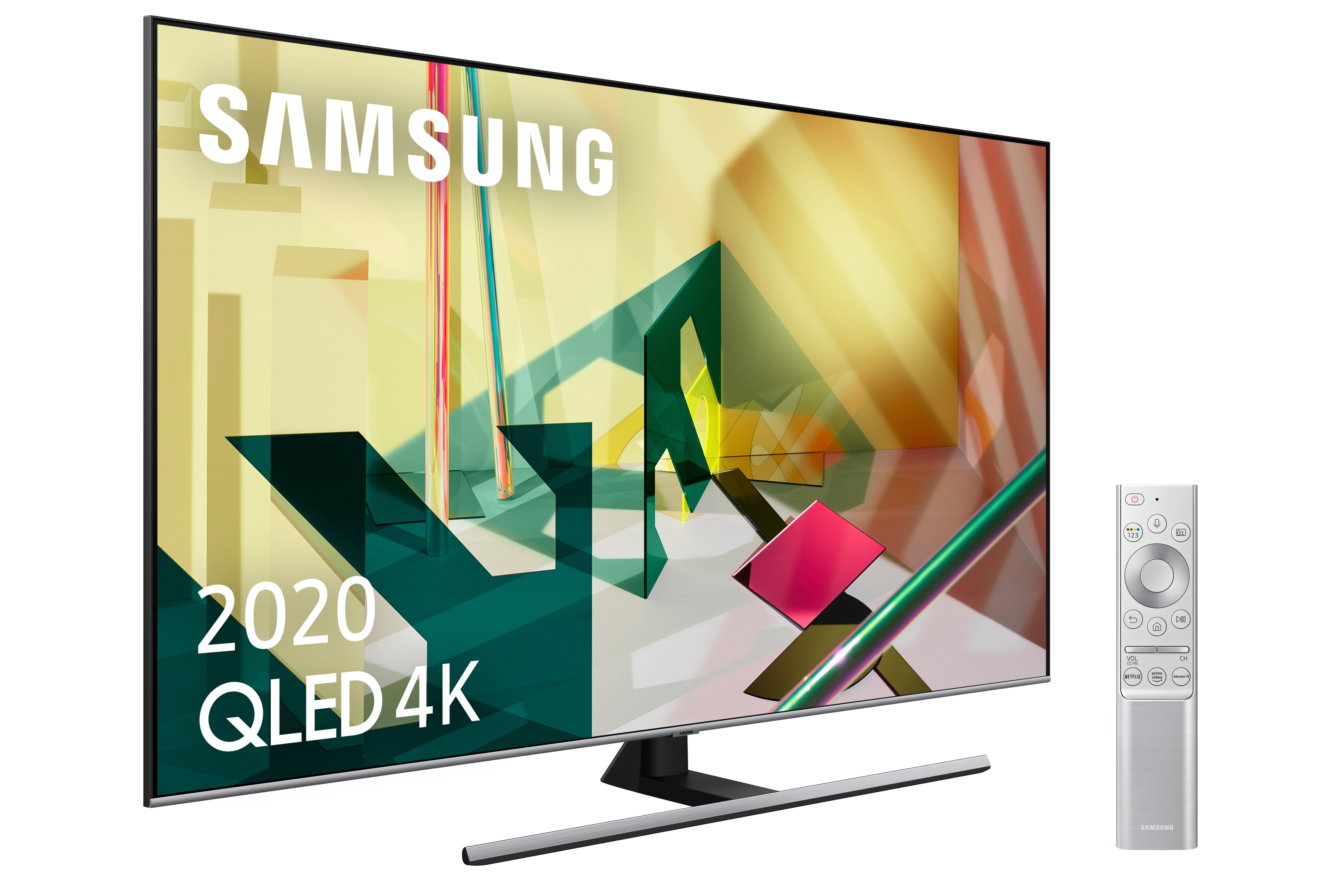 TV QLED 65" - Samsung QE65Q75TATXXC, 4K UHD, 3840 x 2160 píxeles, CI +, Asistentes de Voz, Procesador 4K