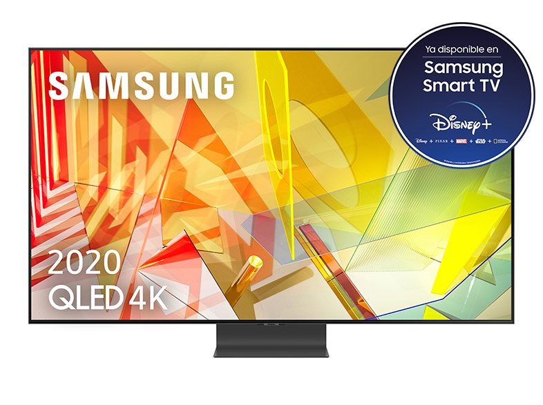 TV QLED 55" - Samsung QLED 4K 2020 55Q95T, Smart TV 55", Direct Full Array HDR 2000, IA 4K UHD, Asistentes de voz Integrados
