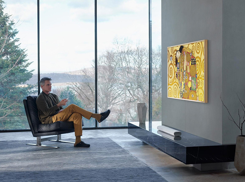 TV QLED 55" - Samsung QE55LS03T, UHD 4K, 3840 x 2160 píxeles, Inteligencia Artificial 4K, Smart TV, HDMI