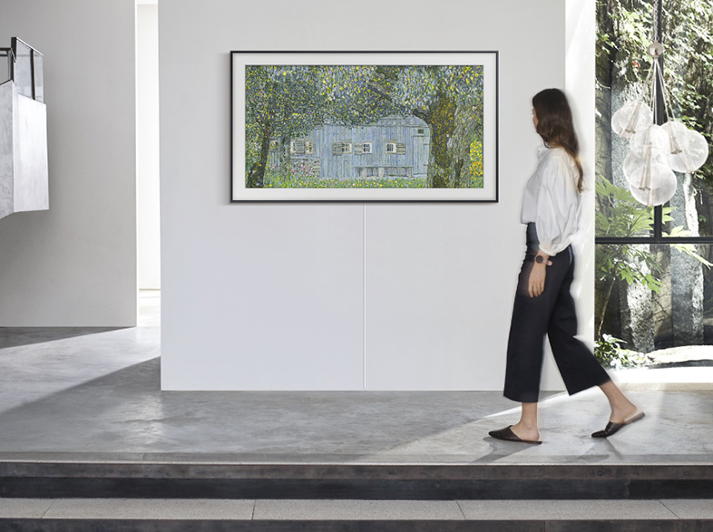 TV QLED 55" - Samsung QE55LS03T, UHD 4K, 3840 x 2160 píxeles, Inteligencia Artificial 4K, Smart TV, HDMI
