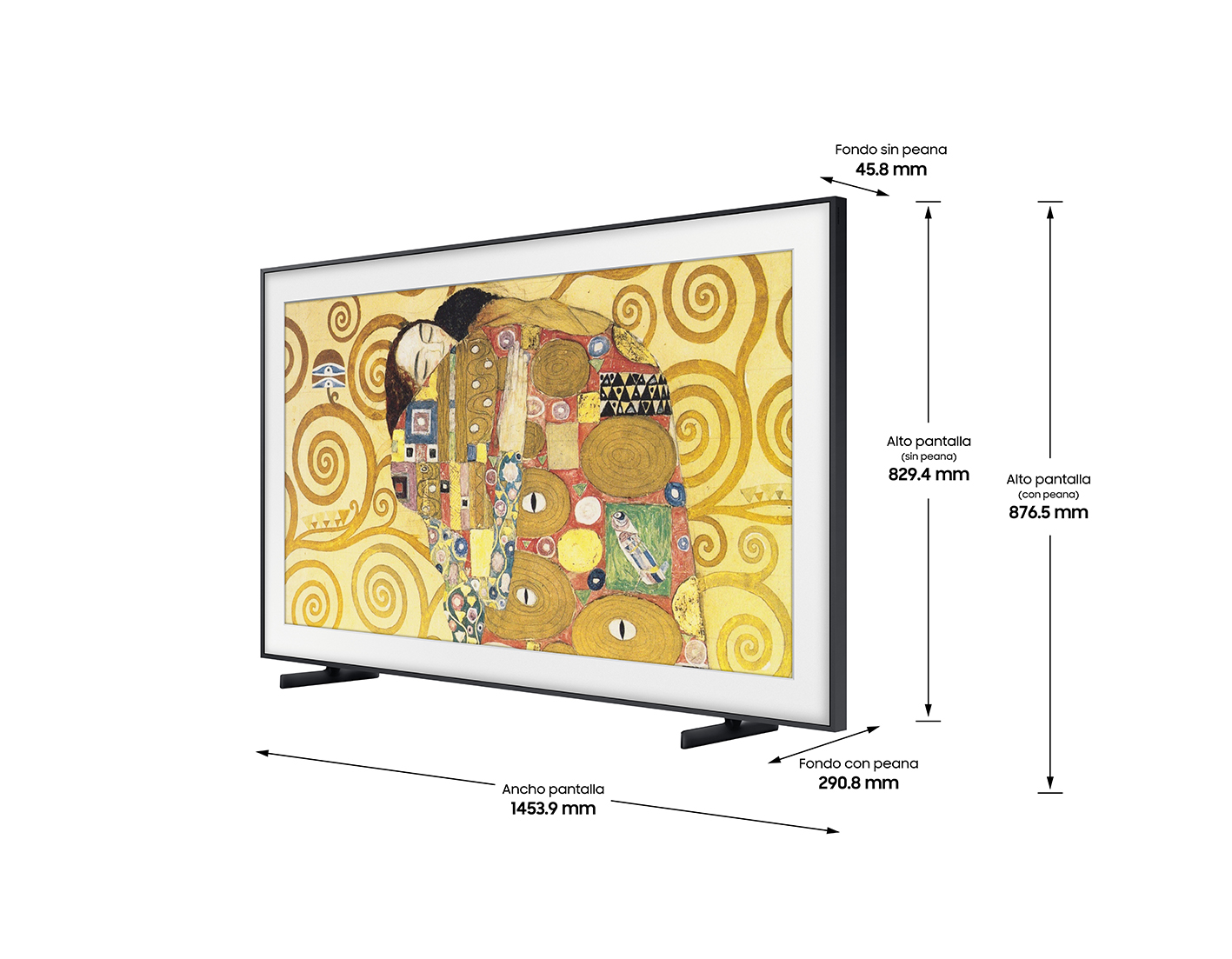 TV QLED 65" - Samsung QE65LS03T, UHD 4K, 3840 x 2160 píxeles, Inteligencia Artificial 4K, Smart TV, HDMI