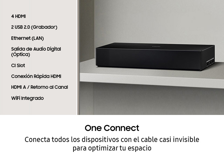 TV QLED 65" - Samsung QE65LS03T, UHD 4K, 3840 x 2160 píxeles, Inteligencia Artificial 4K, Smart TV, HDMI