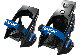 RAZOR Turbo Jetts DLX - E-Fersenroller (Schwarz/Blau)