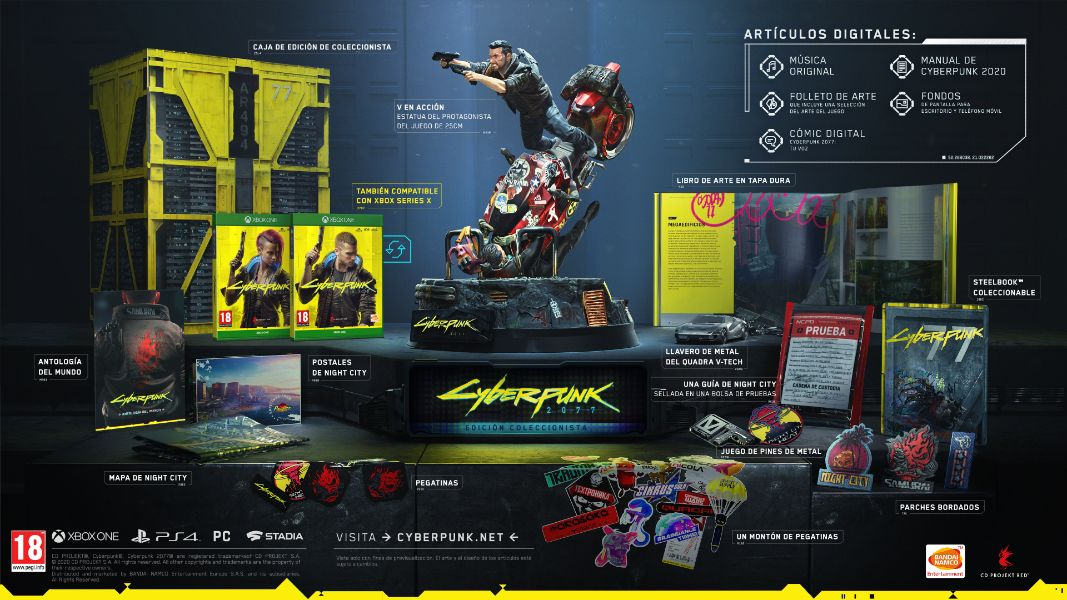 Xbox One Cyberpunk 2077 (Ed. Coleccionista)