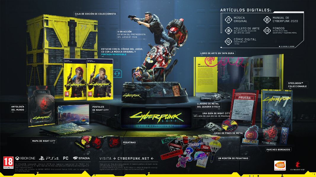 PC Cyberpunk 2077 (Ed. Coleccionista)