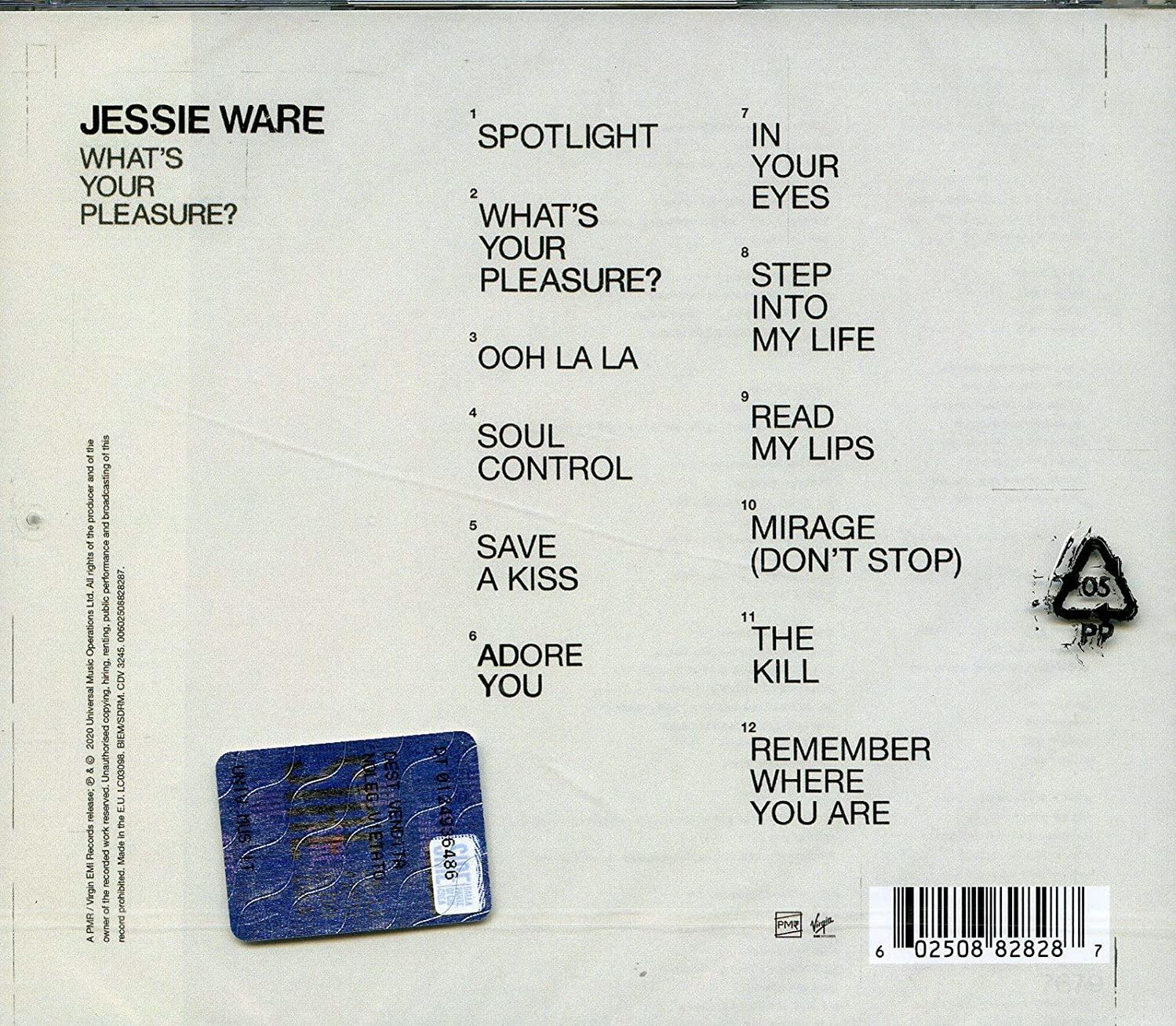 Jessie Ware - What's Your Pleasure  - (CD)