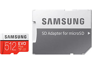 SAMSUNG MB-MC512HA-EU, Micro-SDXC Speicherkarte, 512 GB