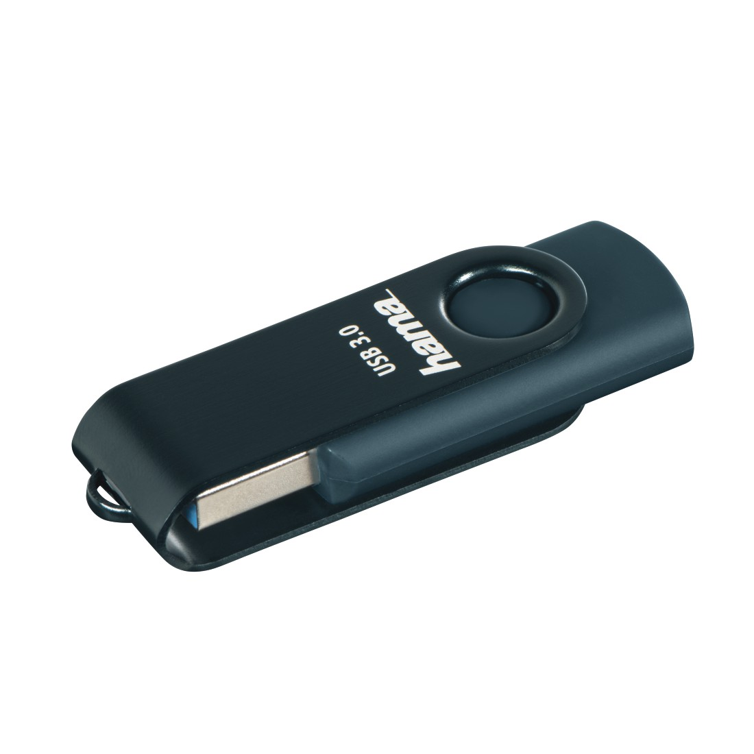 HAMA Rotate USB-Stick, 256 GB, MB/s, Petrol Blau 90