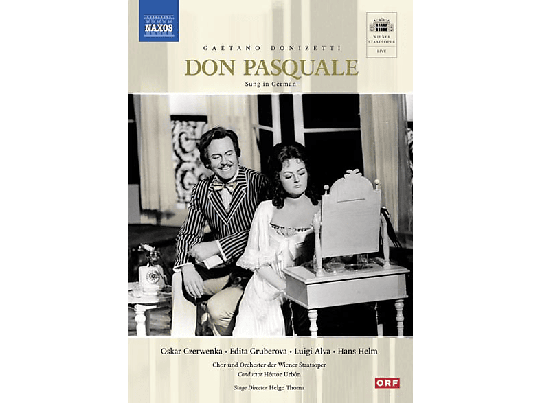 Gruberova/Urbon/Orch.der Don Pasquale (Wien - Staatsoper Wiener 1977) (DVD) -