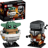 LEGO 75317 Der Mandalorianer™ und das Kind Bausatz, Mehrfarbig