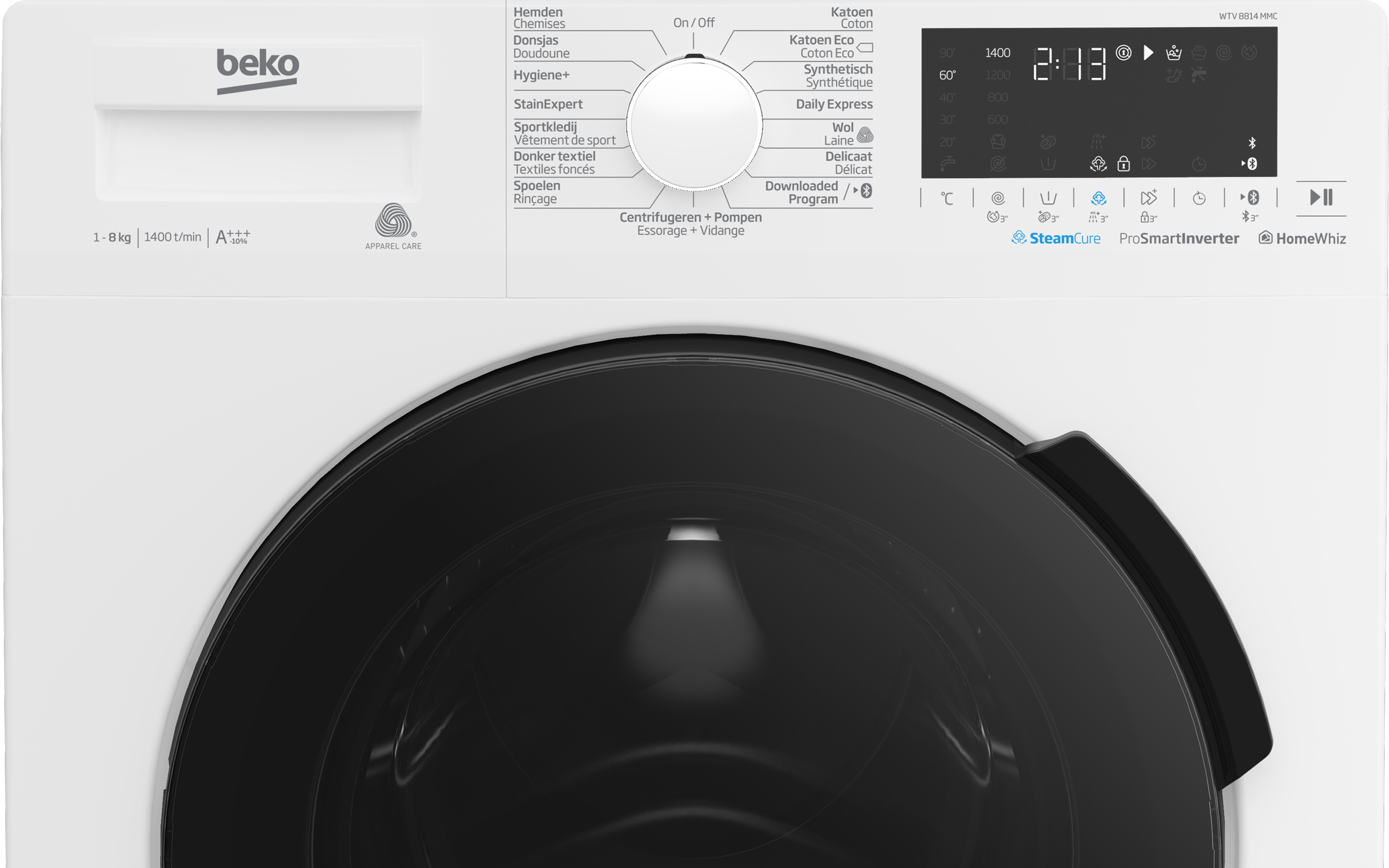 BEKO Lave-linge frontal C (WTV8814MMC1)