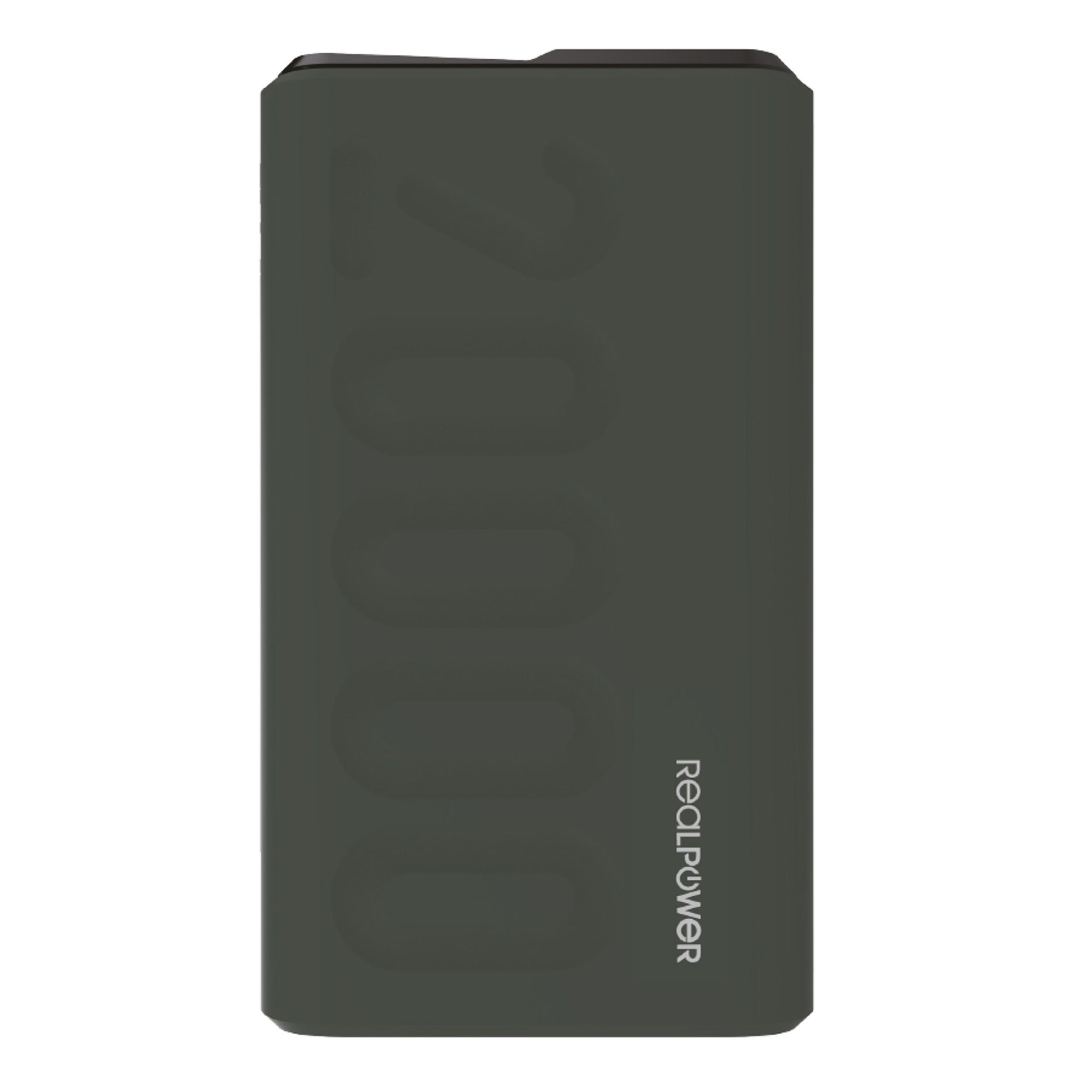 Green REALPOWER 20000 PB-20000PD+ mAh Powerbank Midnight