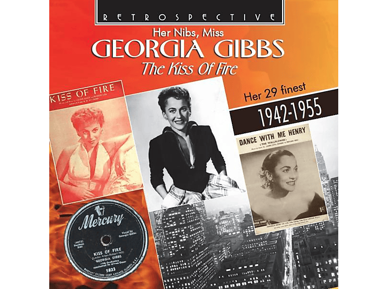 Georgia Gibbs - THE KISS OF FIRE - (CD)